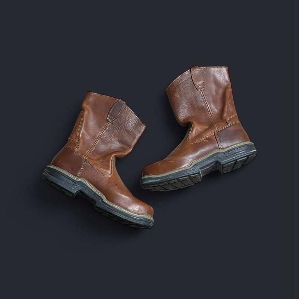 Wolverine Boots Men’s 10.5 Brown Steel Toe Mutlishox